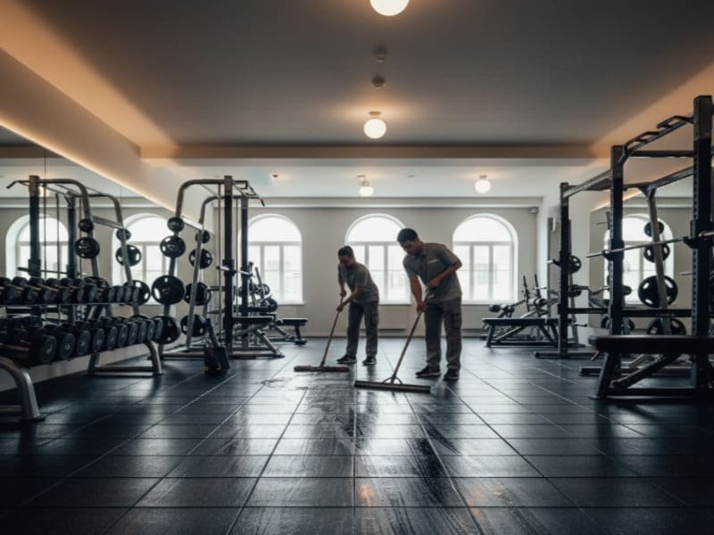 gym floor performance surface - functional fitness flooring